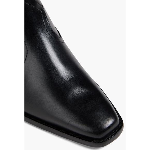 Tory Burch Western Ankle Booties - 7.5 Perfect Black - Picture 4 of 4